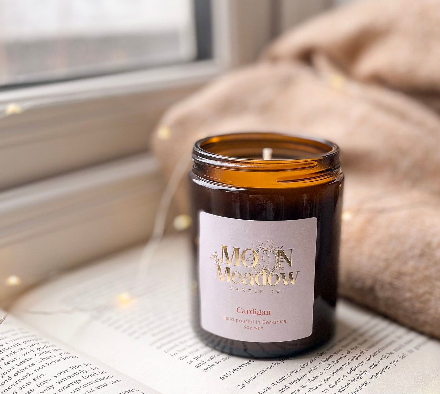 Cardigan soy wax candle